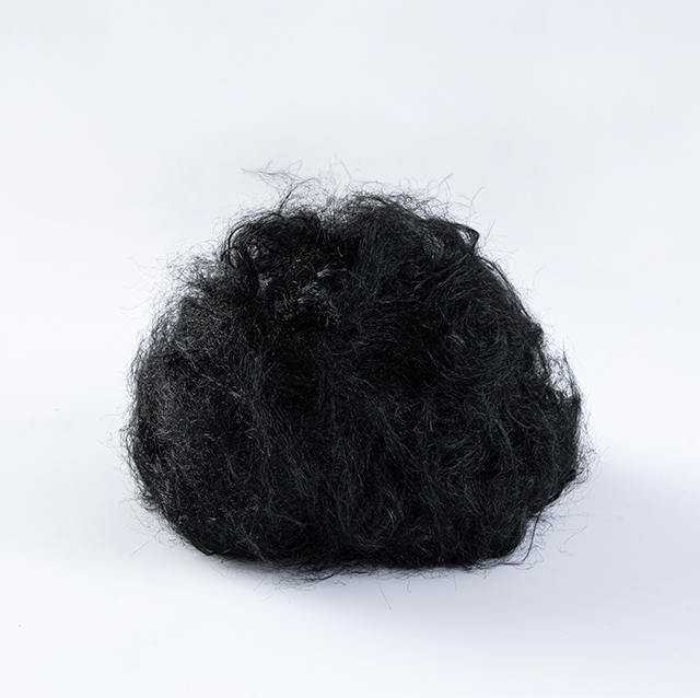 Woolen Fibers - Black